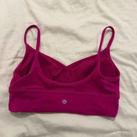 Lululemon Align Sweetheart Bra in Ripened Raspberry, Size 10/Medium - Picture 4 of 6